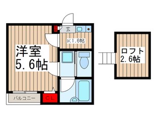 セナンハイツⅠの物件間取画像